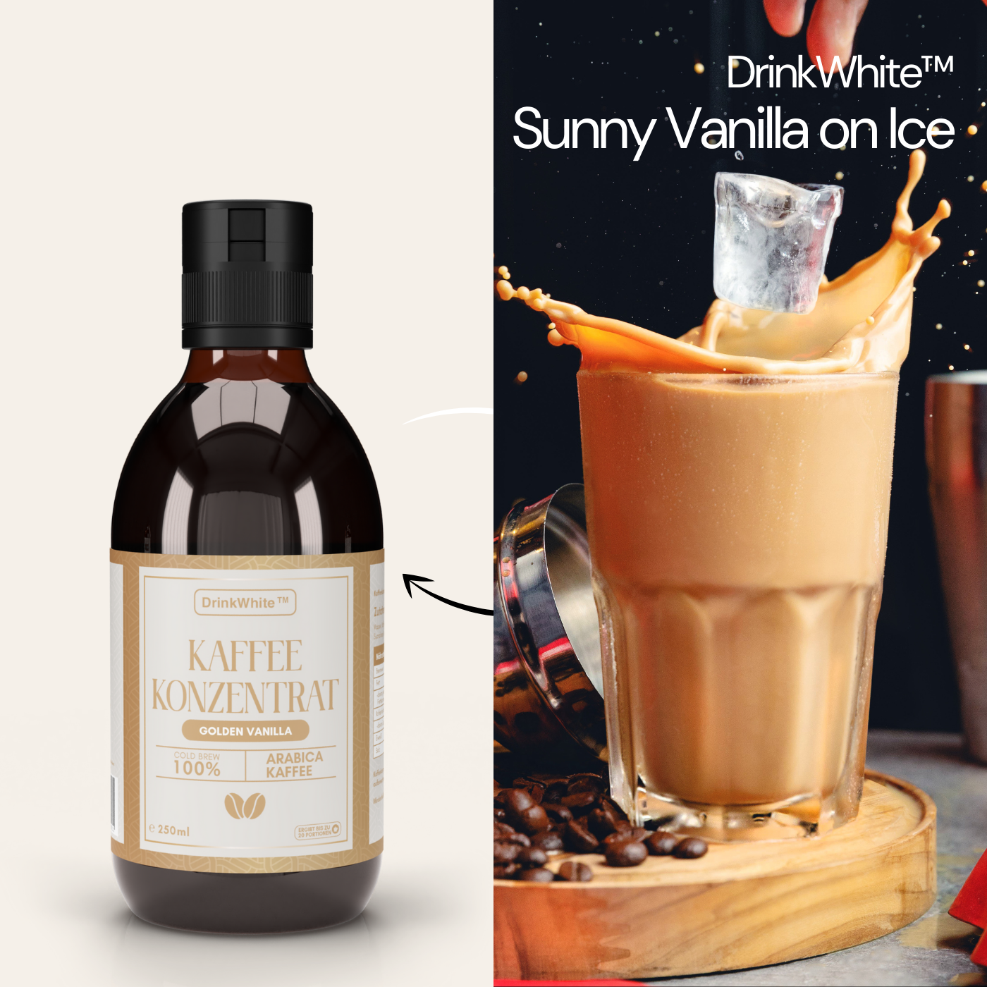 GOLDEN VANILLA - KAFFEEKONZENTRAT